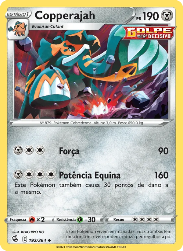 Copperajah · Golpe Fusão 192/264