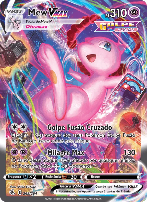 Mew VMAX · Golpe Fusão 269/264