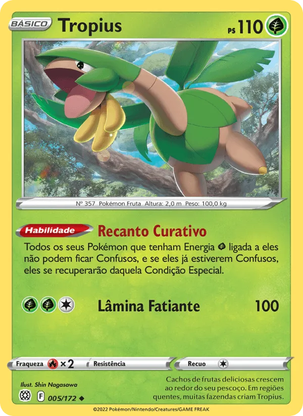 Tropius · Astros Cintilantes 005/172