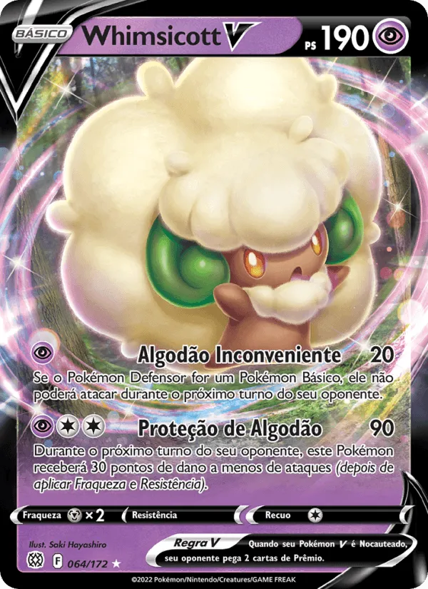 Whimsicott V · Astros Cintilantes 064/172