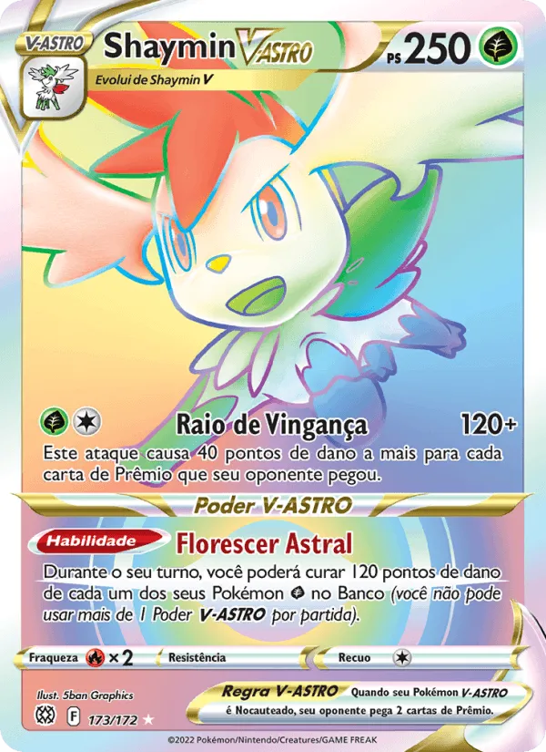 Shaymin V-ASTRO · Astros Cintilantes 173/172