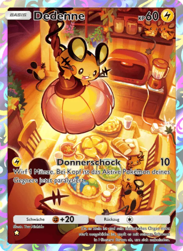 Dedenne · Mysteriöse Insel 073/68