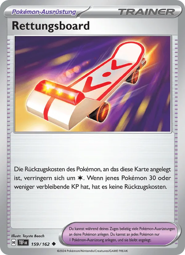 Rettungsboard · Gewalten der Zeit 159/162
