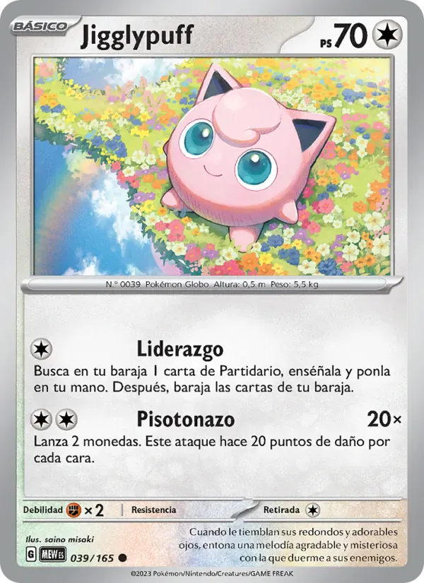 Jigglypuff · 151 039/165