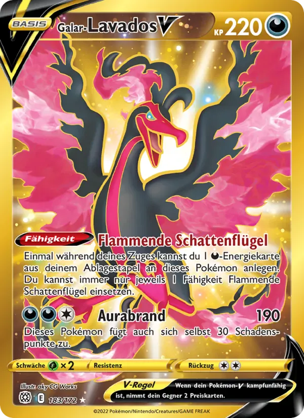 Galar-Lavados V · Strahlende Sterne 183/172
