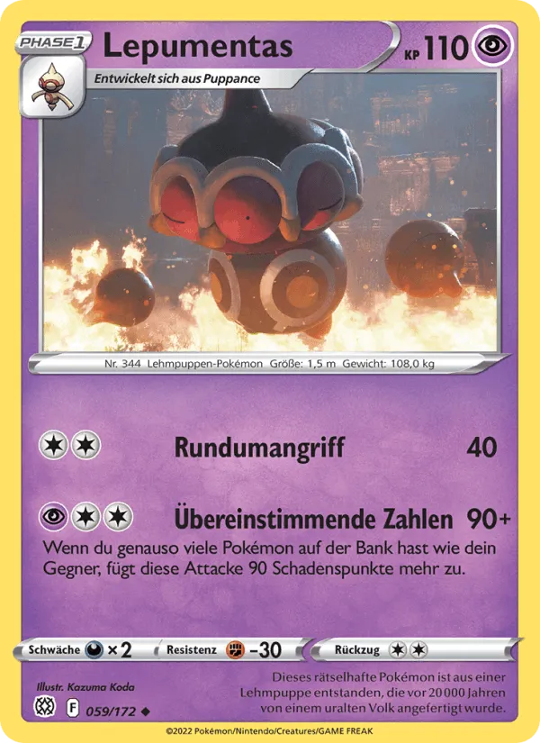 Lepumentas · Strahlende Sterne 059/172