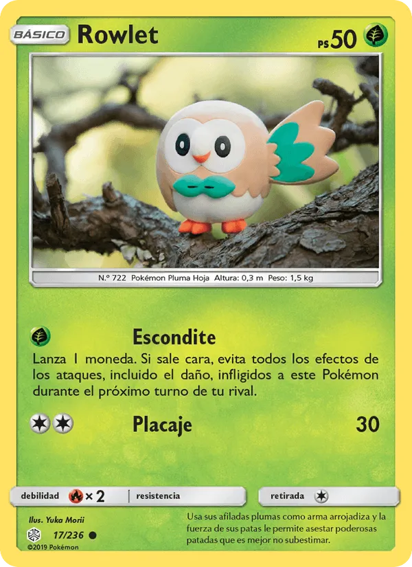 Rowlet · Eclipse Cósmico 17/236