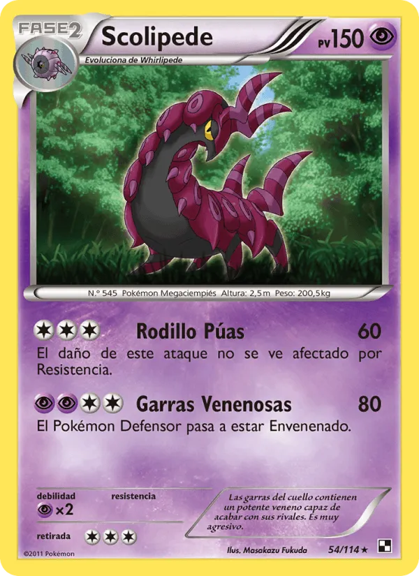 Scolipede · Negro y Blanco 54/114
