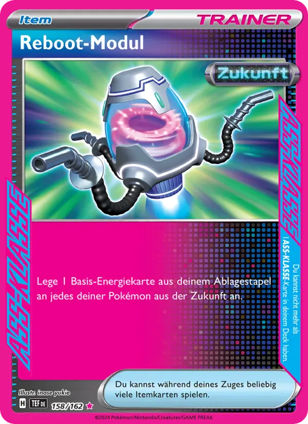 Reboot-Modul · Gewalten der Zeit 158/162