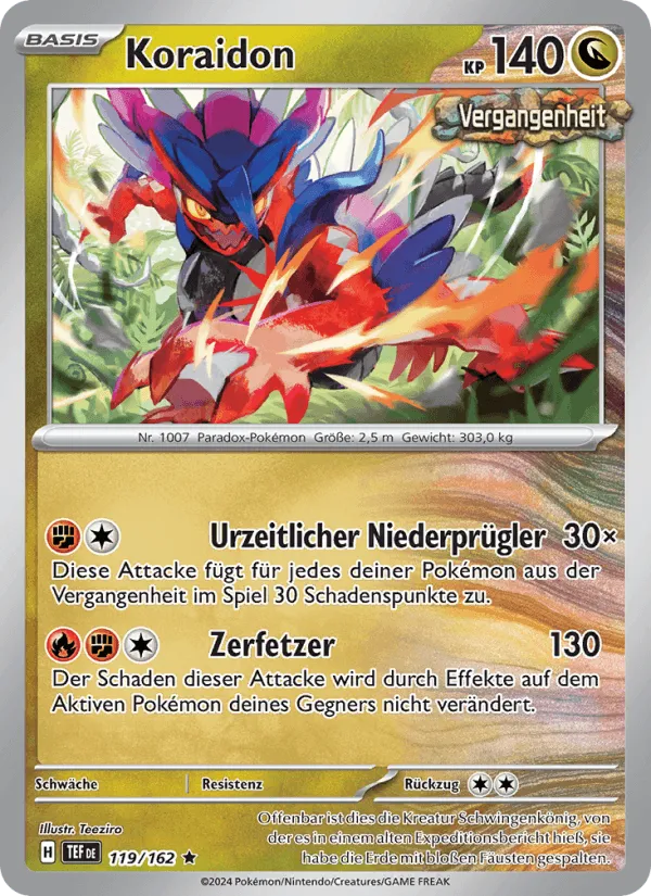 Koraidon · Gewalten der Zeit 119/162