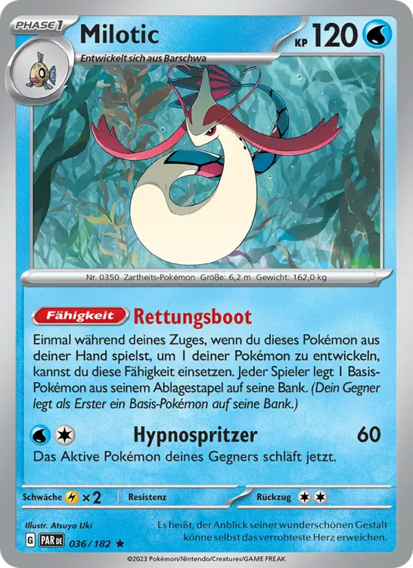 Milotic · Paradoxrift 036/182