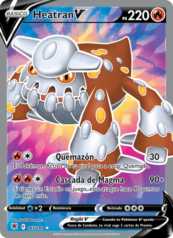 Heatran V · Resplandor Astral 165/189