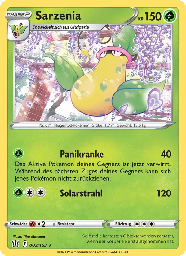 Sarzenia · Kampfstile 3/163