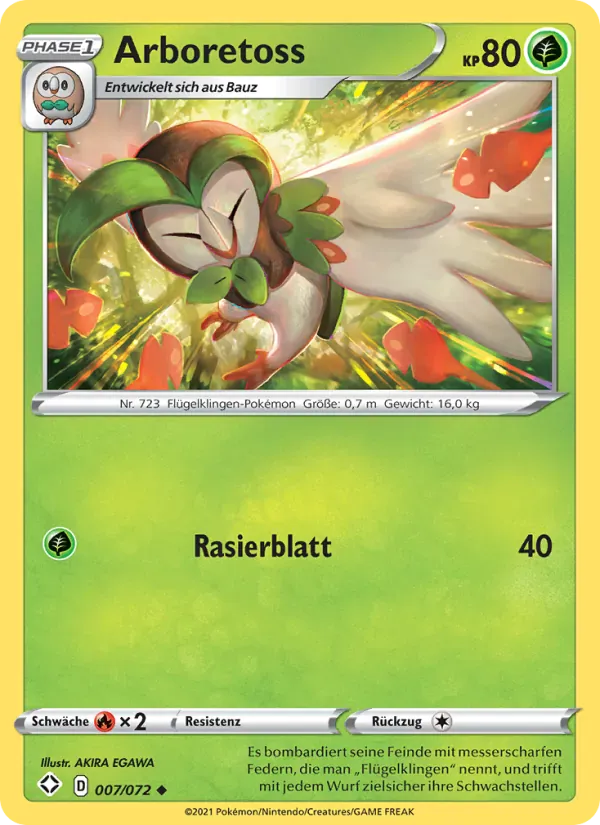 Arboretoss · Glänzendes Schicksal 7/72