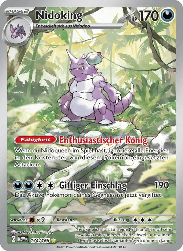 Nidoking · 151 174/165