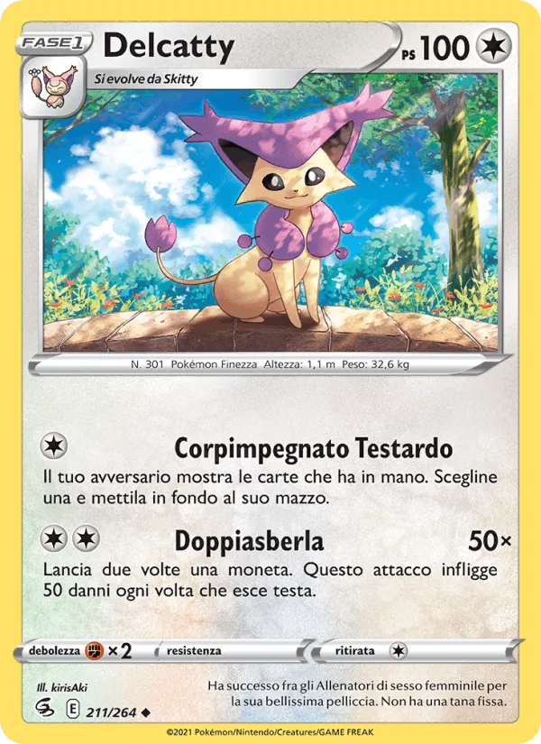 Delcatty · Colpo Fusione 211/264