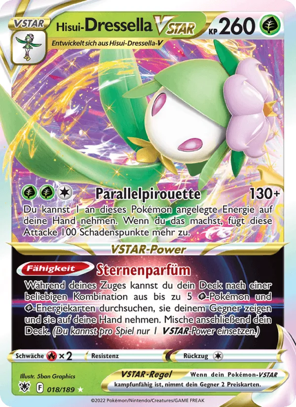 Hisui-Dressella VSTAR · Astralglanz 018/189