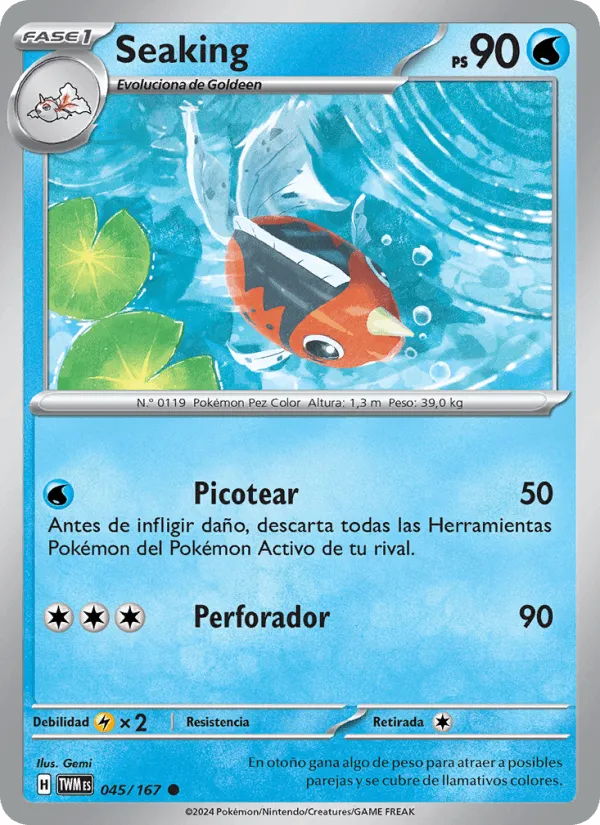 Seaking · Mascarada Crepuscular 045/167
