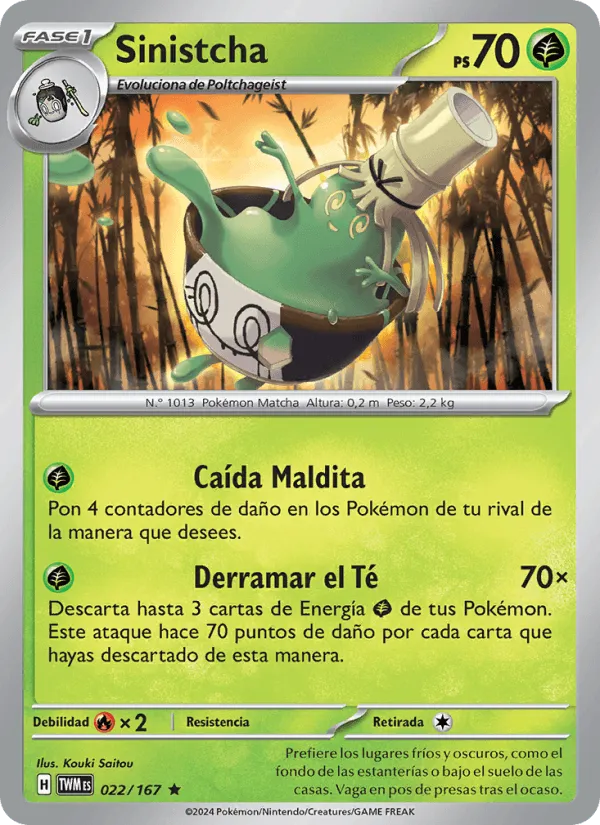 Sinistcha · Mascarada Crepuscular 022/167