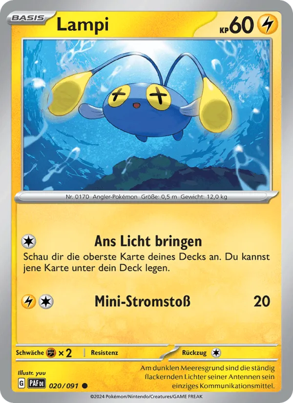 Lampi · Paldeas Schicksale 020/91