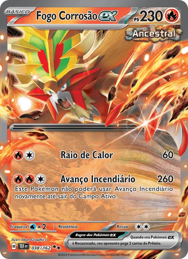 Fogo Corrosão ex · Forças Temporais 038/162