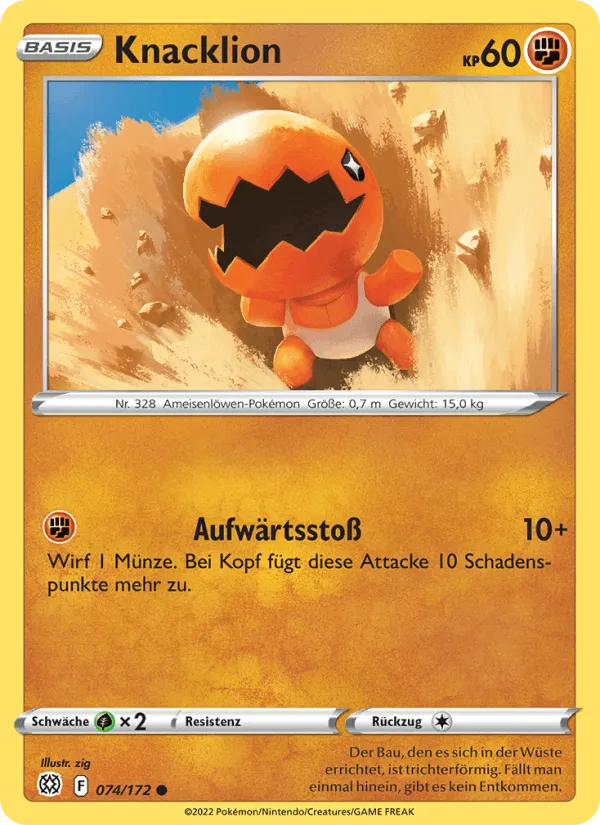 Knacklion · Strahlende Sterne 074/172