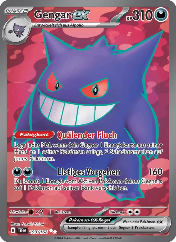Gengar-ex · Gewalten der Zeit 193/162