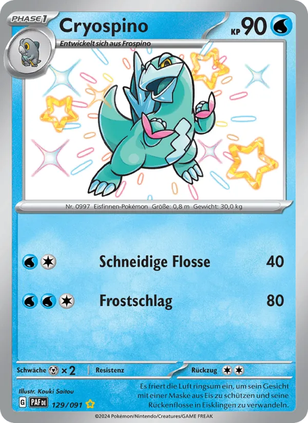 Cryospino · Paldeas Schicksale 129/91