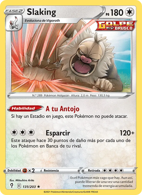 Slaking · Cielos Evolutivos 131/203