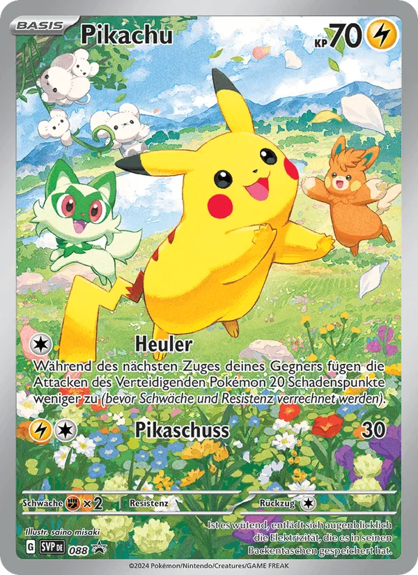 Pikachu · SVP Black Star Promos 088/225