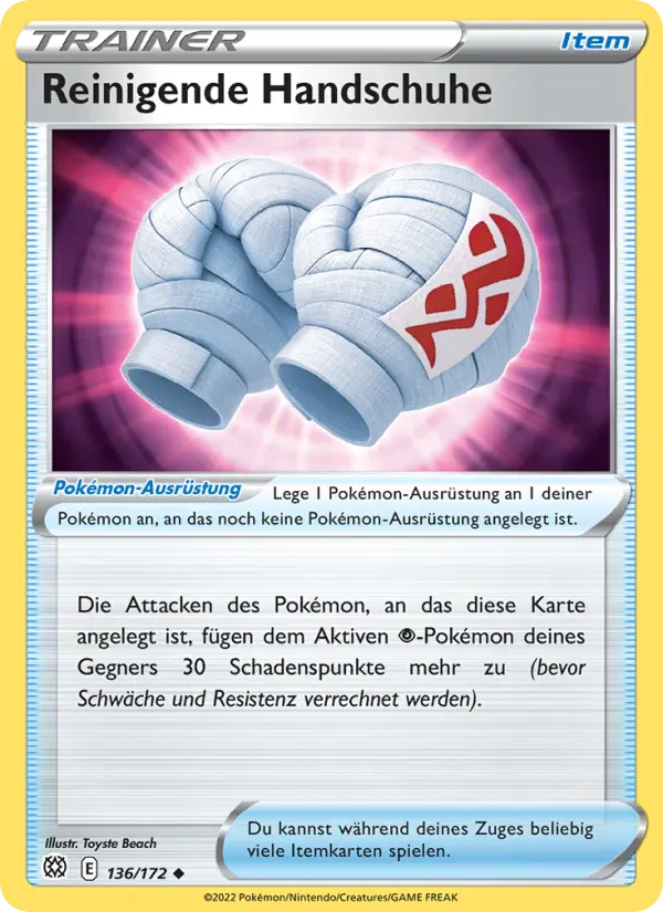 Reinigende Handschuhe · Strahlende Sterne 136/172