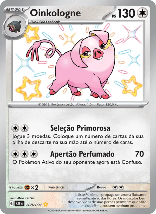 Oinkologne · Destinos de Paldea 208/91