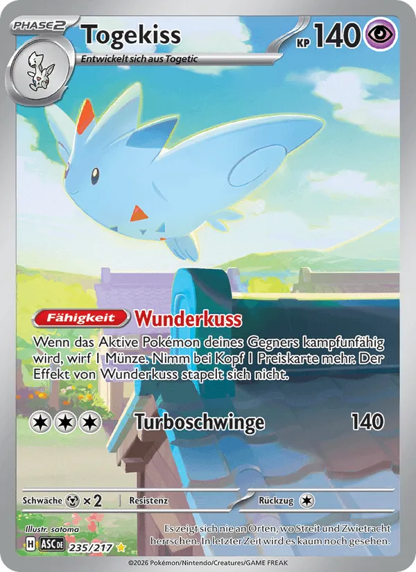 Togekiss · Erhabene Helden 235/217