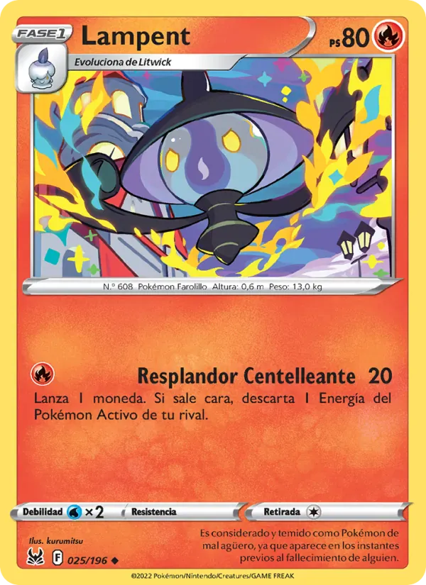 Lampent · Origen Perdido 025/196