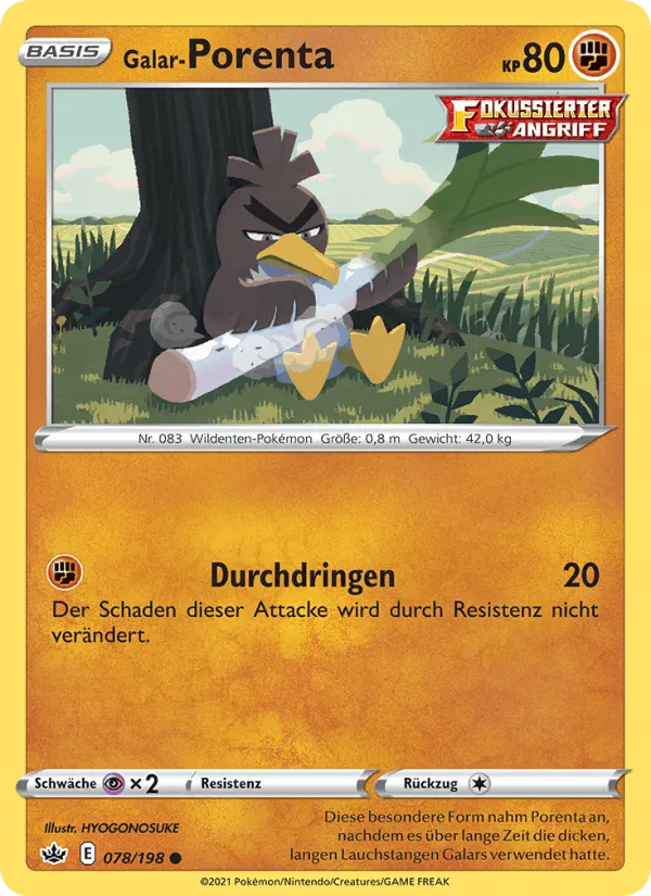 Galar-Porenta · Schaurige Herrschaft 78/198