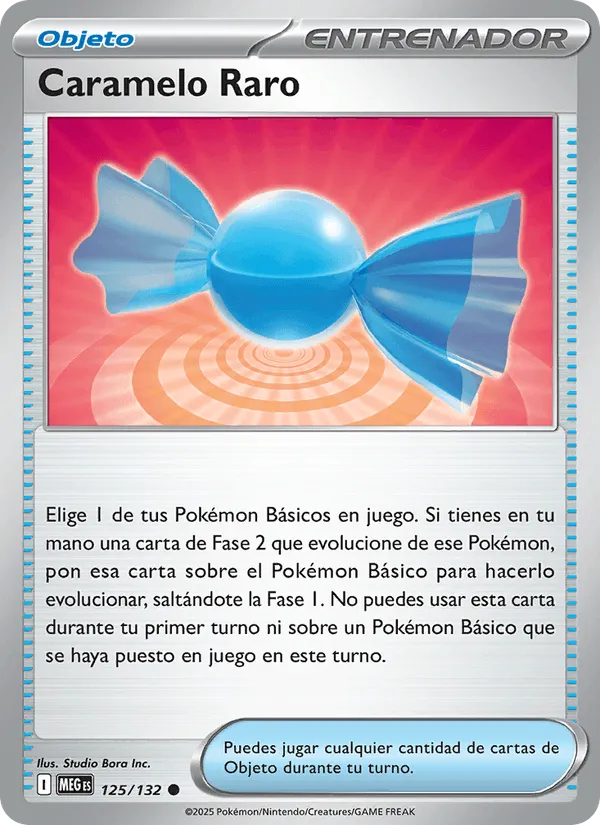 Caramelo Raro · Megaevolución 125/132