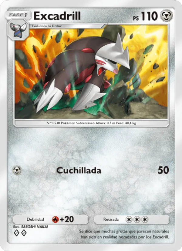Excadrill · Guardianes Celestiales 119/155