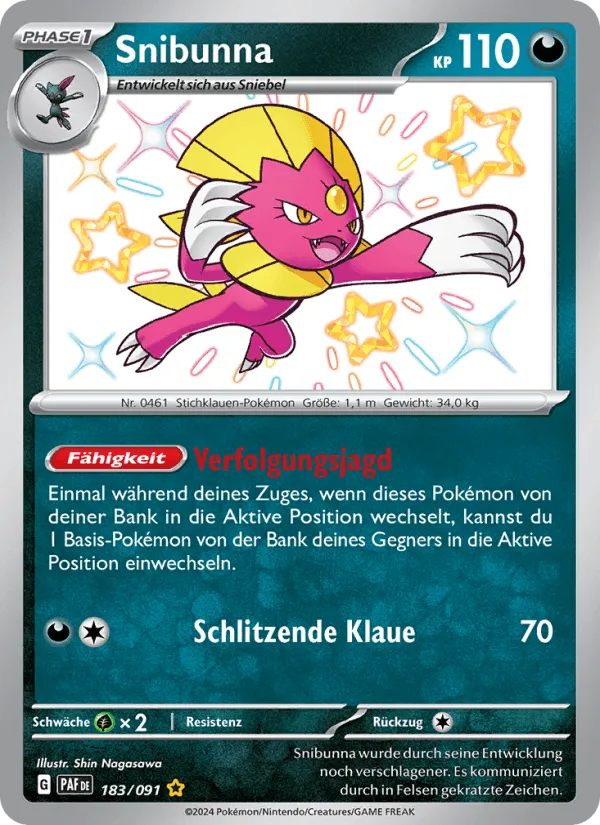 Snibunna · Paldeas Schicksale 183/91
