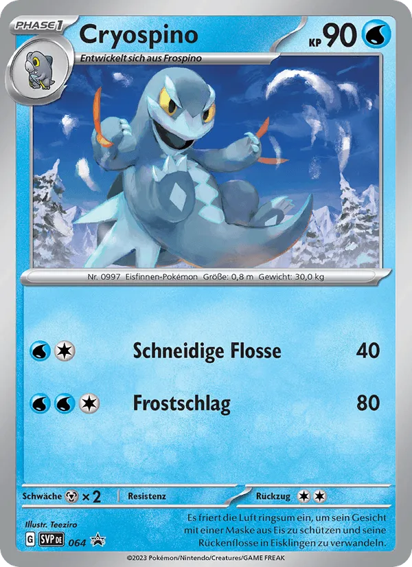 Cryospino · SVP Black Star Promos 064/225