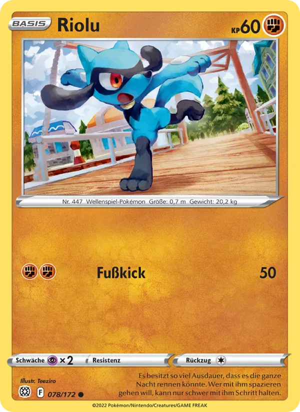 Riolu · Strahlende Sterne 078/172