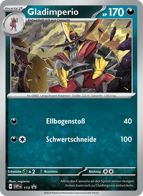 Gladimperio · SVP Black Star Promos 113/225