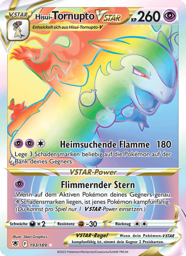 Hisui-Tornupto VSTAR · Astralglanz 193/189