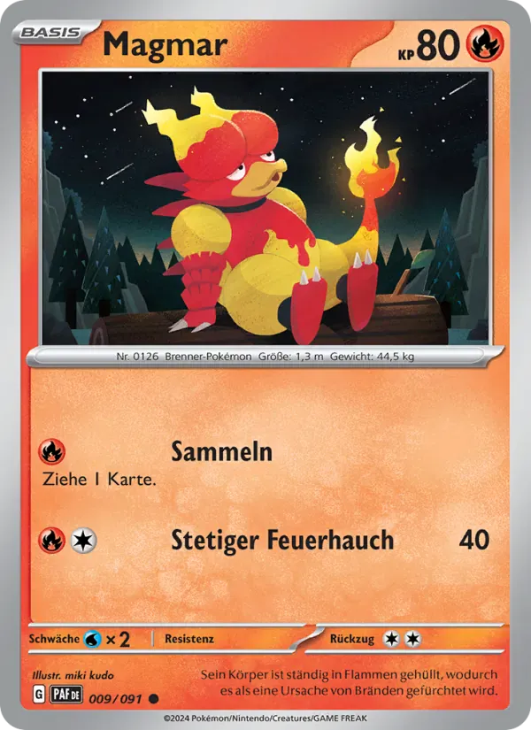 Magmar · Paldeas Schicksale 009/91