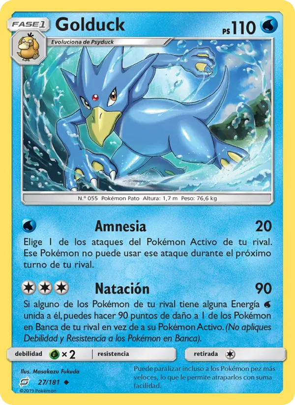 Golduck · Union de Aliados 27/181