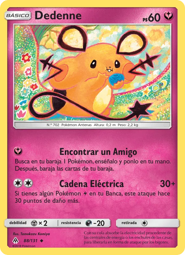 Dedenne · Luz Prohibida 88/131