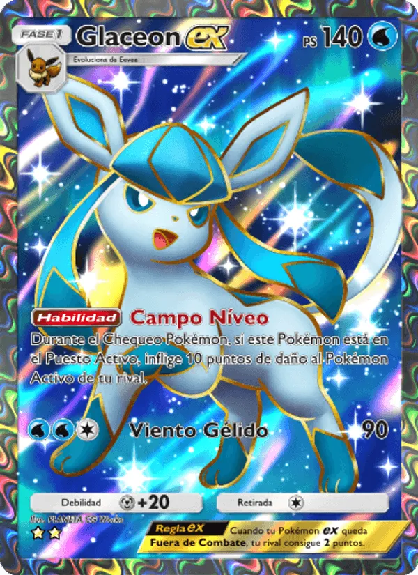 Glaceon ex · Luz Triunfal 083/75