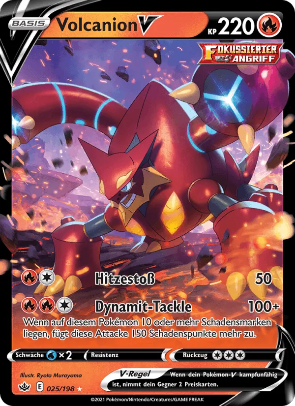 Volcanion V · Schaurige Herrschaft 25/198
