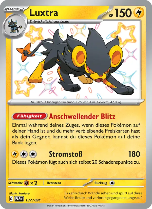 Luxtra · Paldeas Schicksale 137/91