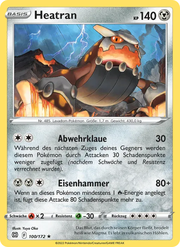 Heatran · Strahlende Sterne 100/172