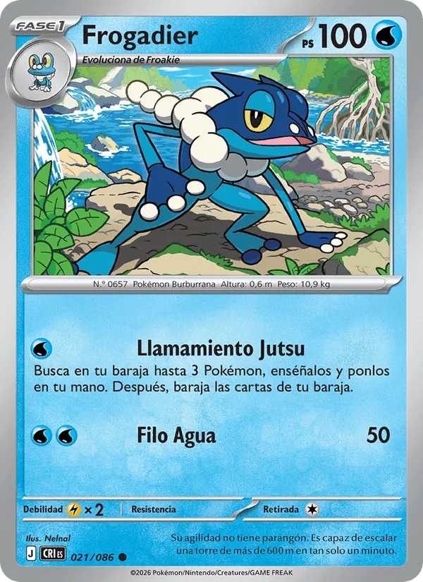 Frogadier · Caos Creciente 021/86
